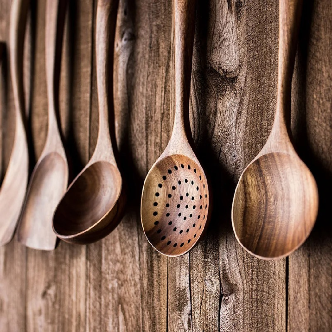 Ensemble de Cuisine en Bois pour Chefs Passionnés 3