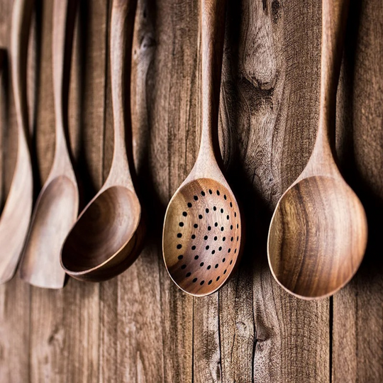 Ensemble de Cuisine en Bois pour Chefs Passionnés 3