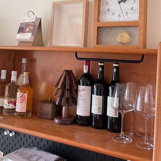 Ensemble de Dessous de Plat en Bois de Noyer Noir 6