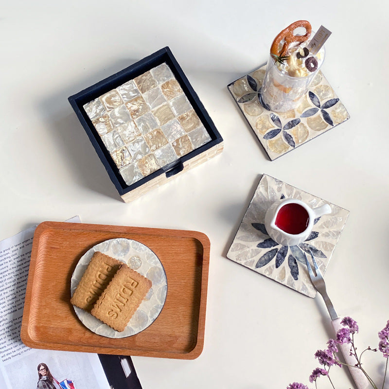 Ensemble de Dessous de Verre Décoratifs pour Femmes 2