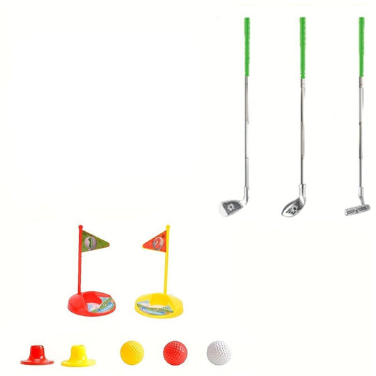 Ensemble de Golf pour Enfants avec Clubs Réglables 7