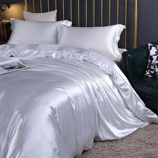 Ensemble de Linge de Lit Chic avec Housse de Couette et Taies d'Oreiller 0