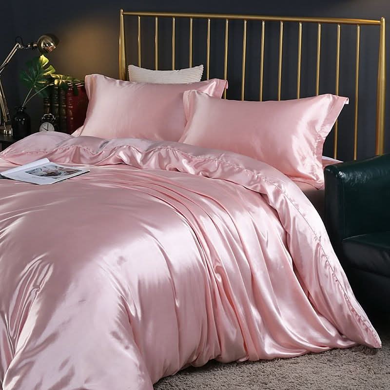 Ensemble de Linge de Lit Chic avec Housse de Couette et Taies d'Oreiller 1
