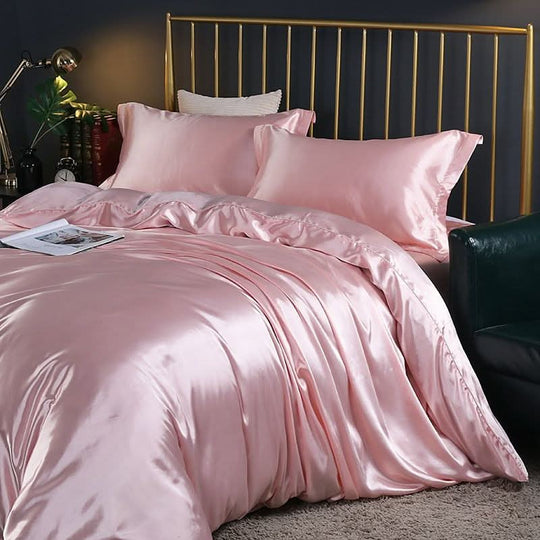 Ensemble de Linge de Lit Chic avec Housse de Couette et Taies d'Oreiller 1