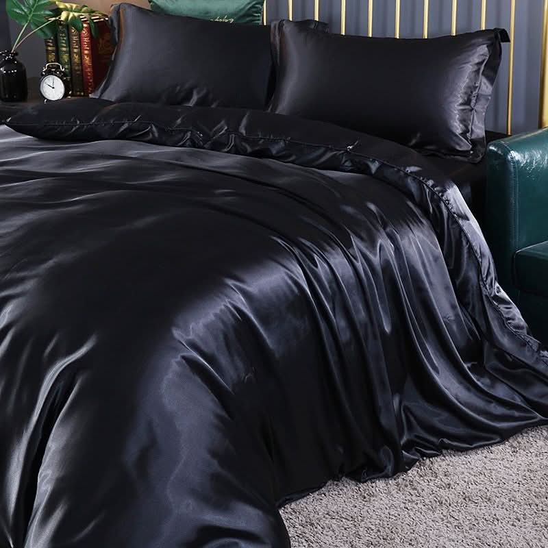 Ensemble de Linge de Lit Chic avec Housse de Couette et Taies d'Oreiller 2