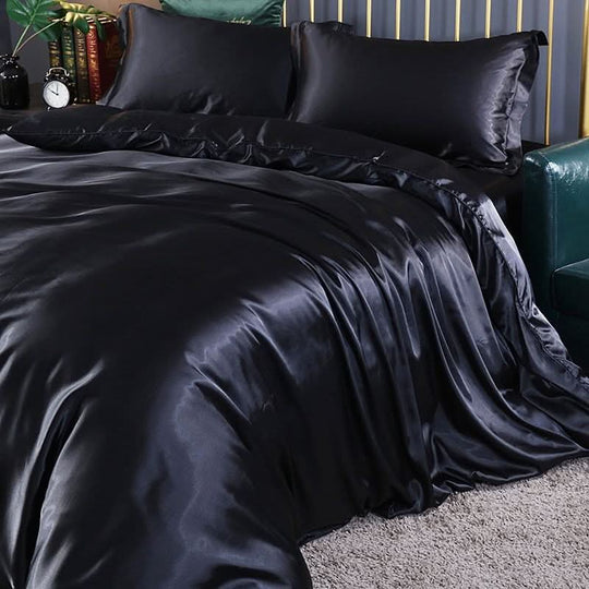 Ensemble de Linge de Lit Chic avec Housse de Couette et Taies d'Oreiller 2