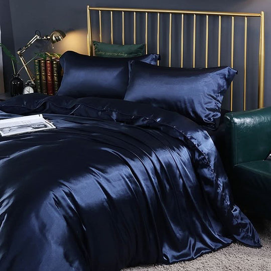 Ensemble de Linge de Lit Chic avec Housse de Couette et Taies d'Oreiller 8