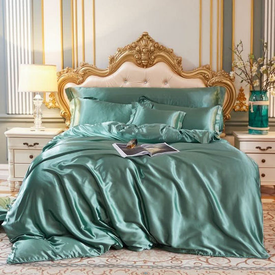 Ensemble de Linge de Lit Chic avec Housse de Couette et Taies d'Oreiller 9