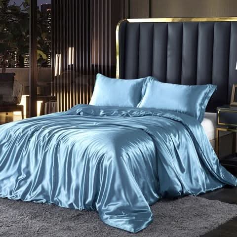 Ensemble de Linge de Lit Housse de Couette 220x240 avec Taies d'Oreiller 7