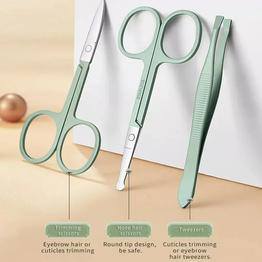 Ensemble de Manucure et Pédicure Portable Multifonctionnel 3