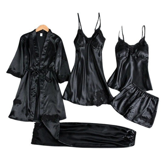 Ensemble de Nuit Femmes 5 Pièces Variées Chic 0
