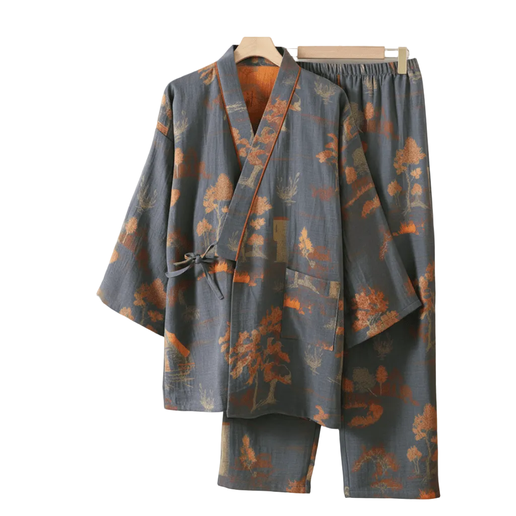 Ensemble de Pyjama Kimono pour Femme 0