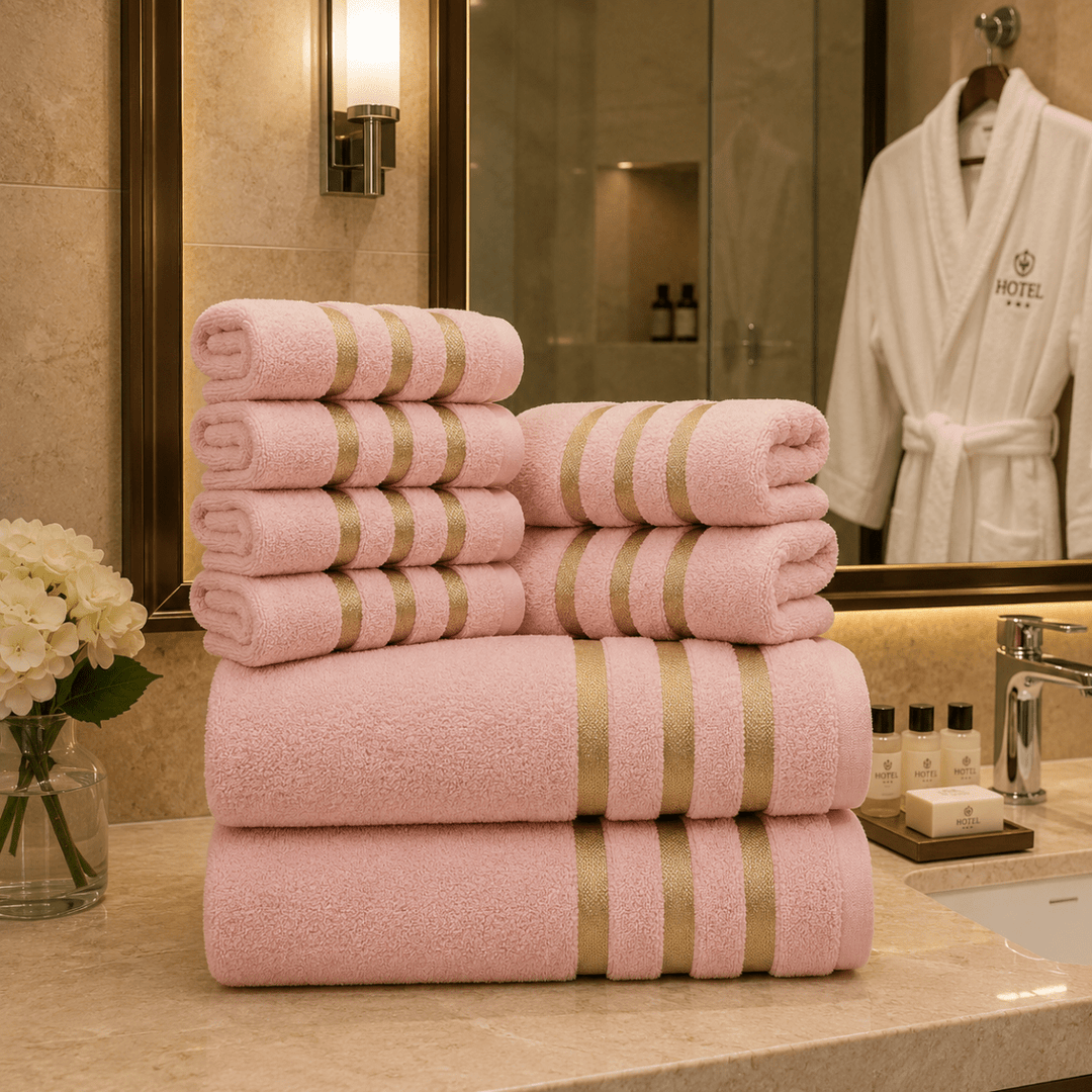 Ensemble de Serviettes de Bain Pratique pour la Salle de Bain 1