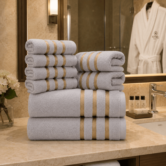 Ensemble de Serviettes de Bain Pratique pour la Salle de Bain 2