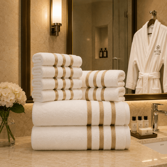 Ensemble de Serviettes de Bain Pratique pour la Salle de Bain 4