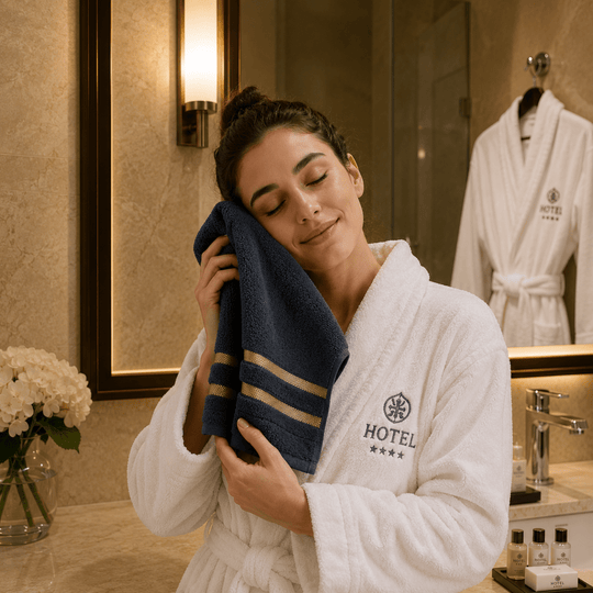 Ensemble de Serviettes de Bain Pratique pour la Salle de Bain 7