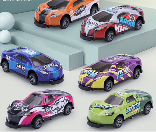 Ensemble de Voitures Jouets Course pour Enfants 2