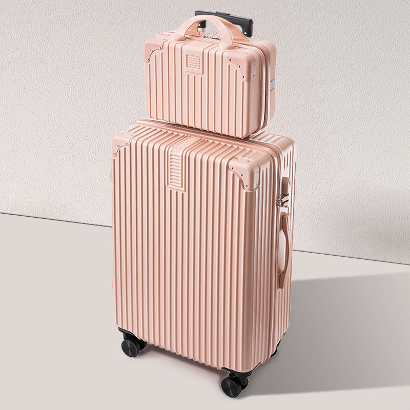 Ensemble de bagages rigides multi-compartiments unisexe moderne 18