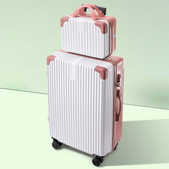 Ensemble de bagages rigides multi-compartiments unisexe moderne 21