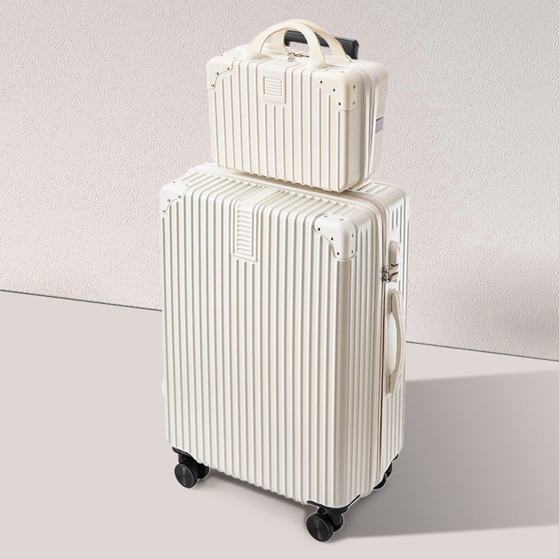 Ensemble de bagages rigides multi-compartiments unisexe moderne 22