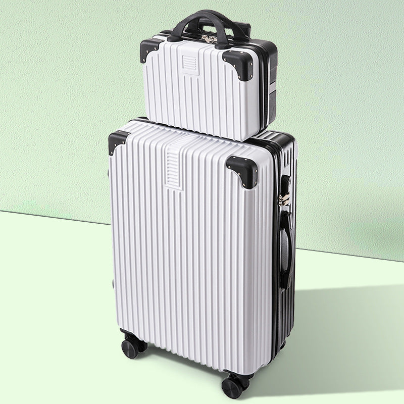 Ensemble de bagages rigides multi-compartiments unisexe moderne 5