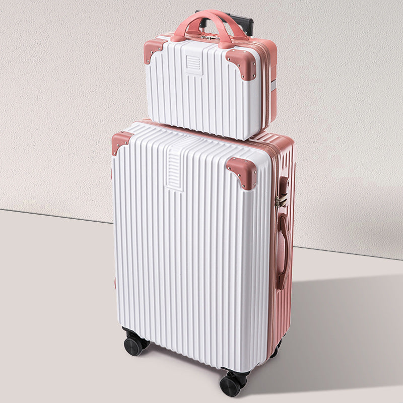 Ensemble de bagages rigides multi-compartiments unisexe moderne 7