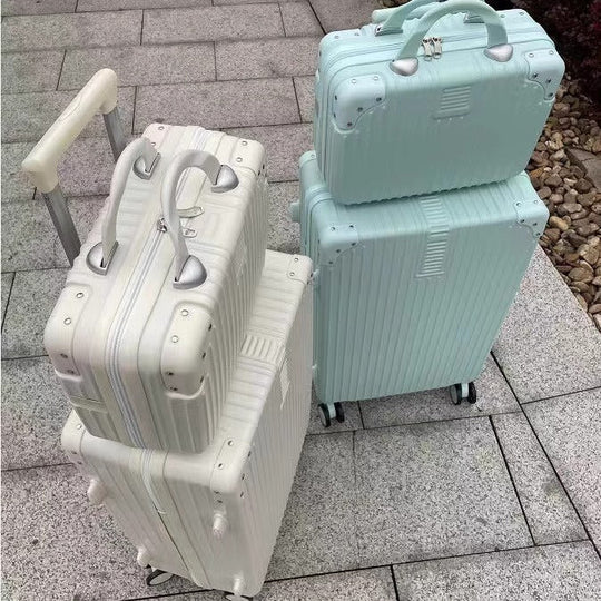 Ensemble de bagages rigides unisexe à double fonction pratique 1