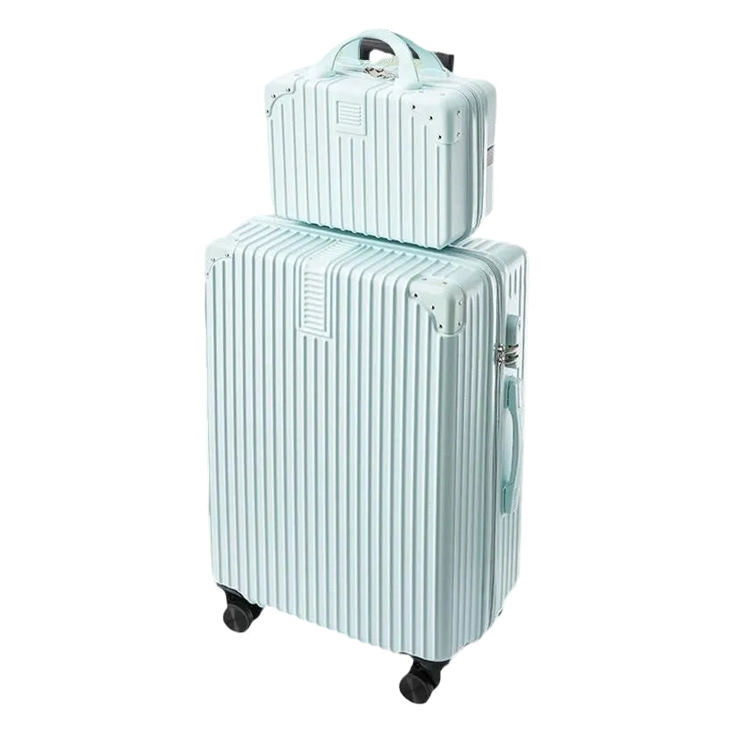Ensemble de bagages rigides unisexe à double fonction pratique 2