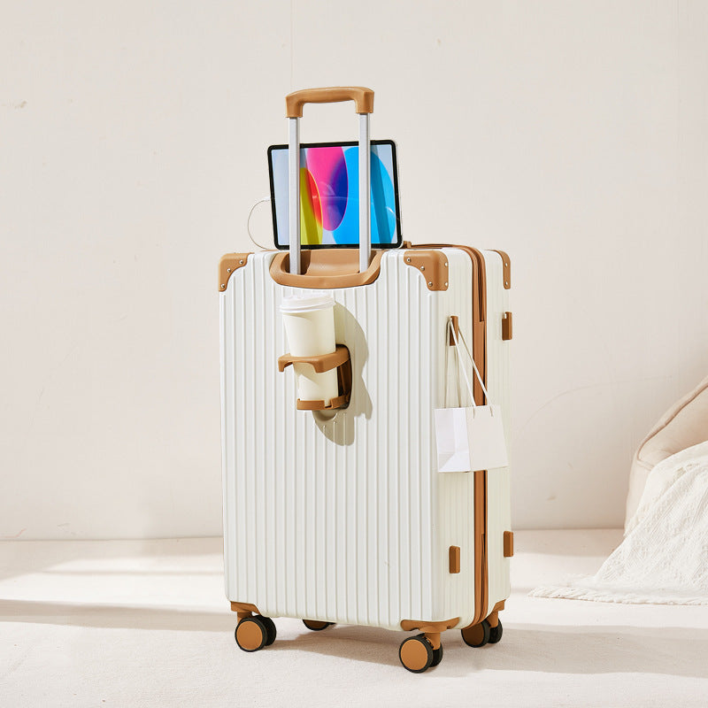 Ensemble de bagages rigides unisexe à double fonction pratique 33