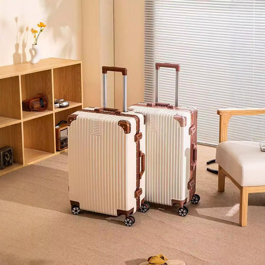 Ensemble de bagages unisexe à coque rigide double couche 2