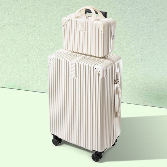 Ensemble de bagages unisexe à coque rigide double couche 26
