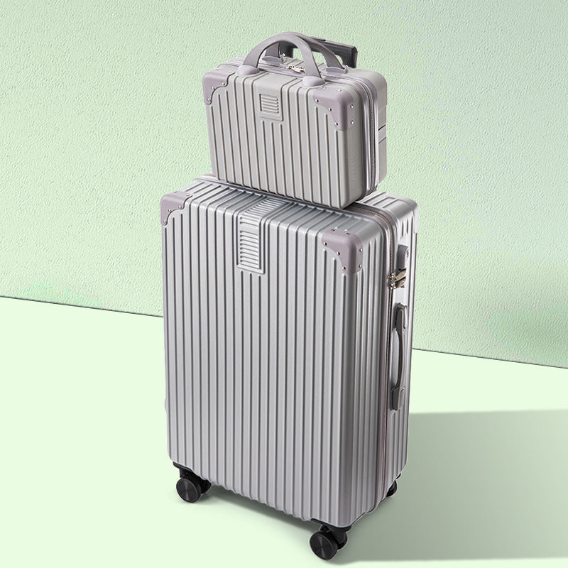 Ensemble de bagages unisexe à coque rigide double couche 28