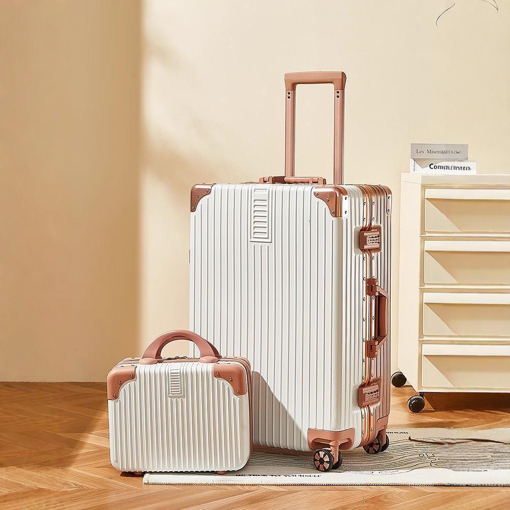 Ensemble de bagages unisexe à coque rigide double couche 3