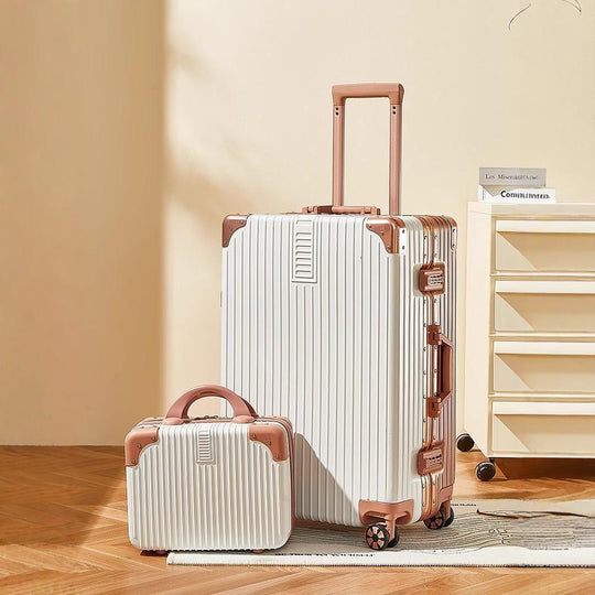 Ensemble de bagages unisexe à coque rigide double couche 3