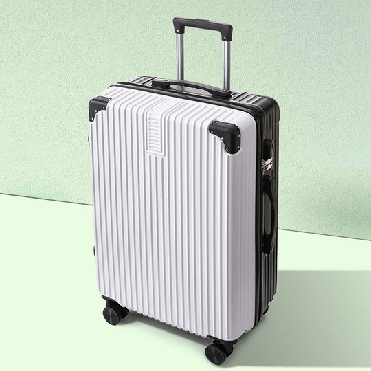Ensemble de bagages unisexe à coque rigide double couche 4