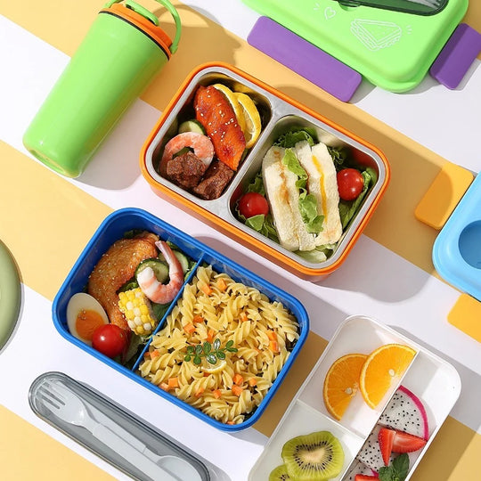 Ensemble de boîtes à lunch fonctionnel et ludique pour tous 2