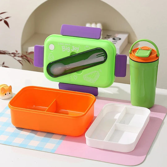 Ensemble de boîtes à lunch fonctionnel et ludique pour tous 7