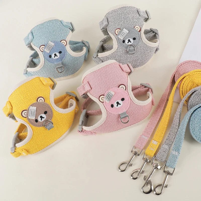 Ensemble de harnais pour petits animaux avec accessoires 2