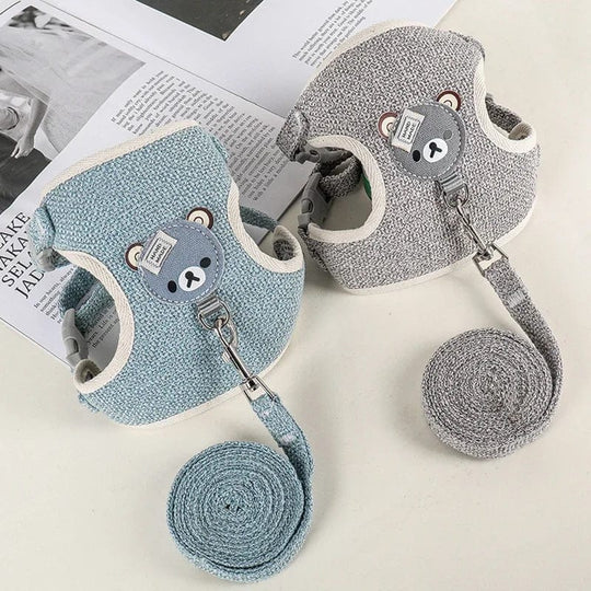 Ensemble de harnais pour petits animaux avec accessoires 3