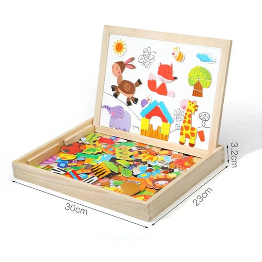 Ensemble de planches à dessin double face pour enfants 5
