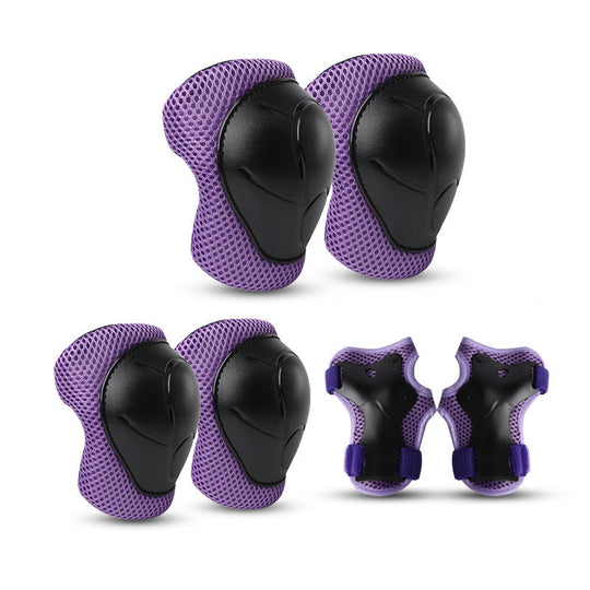 Ensemble de protection enfant avec casque et accessoires colorés 19