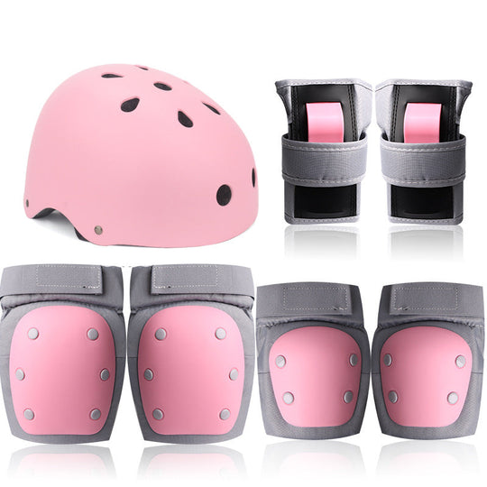 Ensemble de protection pour femmes avec casque et accessoires de patinage 3