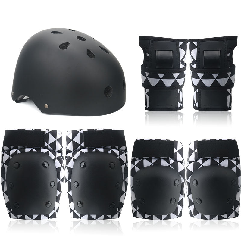 Ensemble de protection pour femmes avec casque et accessoires de patinage 5