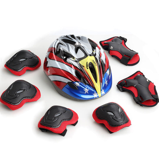 Ensemble de protection sportive enfant multi-usage 10