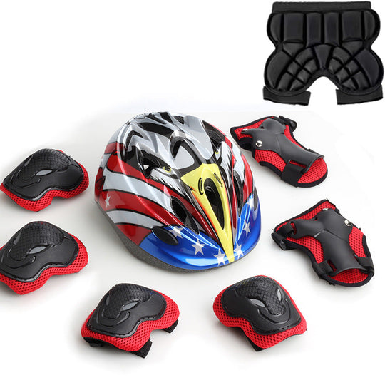 Ensemble de protection sportive enfant multi-usage 22