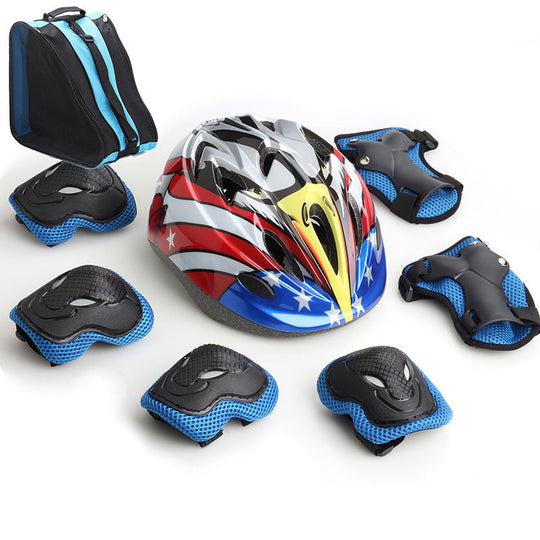 Ensemble de protection sportive enfant multi-usage 7