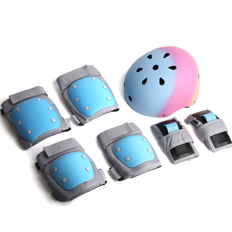 Ensemble de protection unisexe pour patinage avec casque et coussinets 2