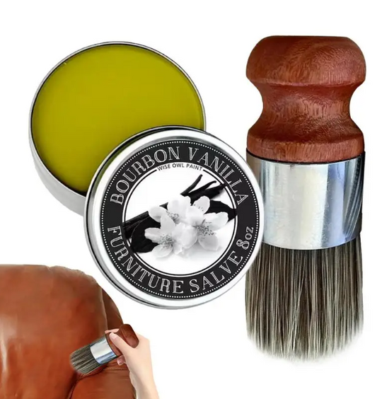 Entretien du Cuir Crème avec Bois Brossé 7
