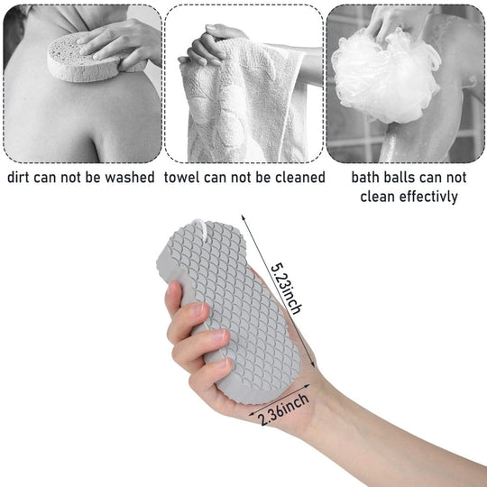 Éponge de Bain Exfoliante Ultra Douce 9