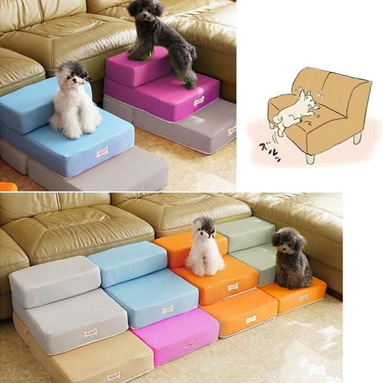 Escalier Pour Chiens Pratique À Deux Étapes Antidérapant 6